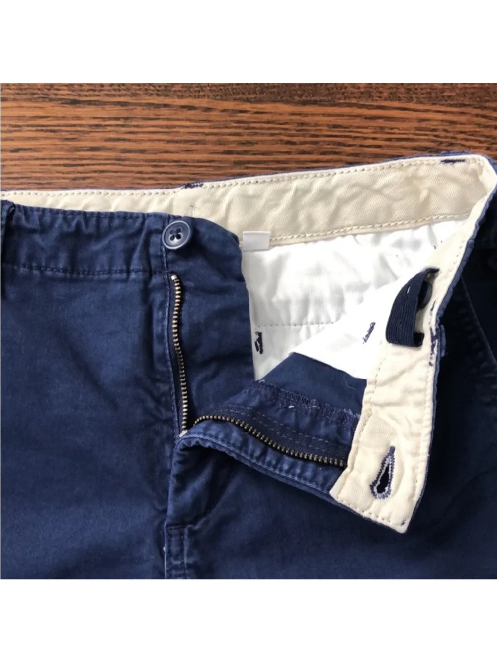 Gap Kids Navy School Uniform Cotton Chino Shorts Size 12